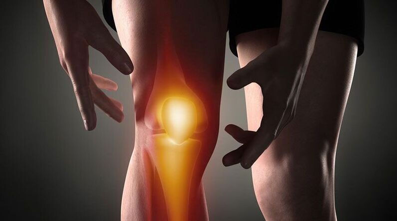 Metabolic disorders in the structure of joints can cause knee pain