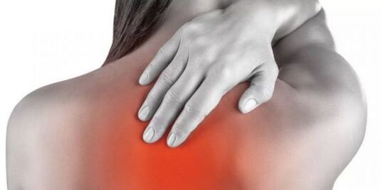 low back pain with osteonecrosis in the chest