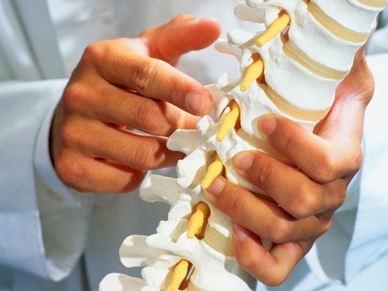 Spine damage is the cause of low back pain