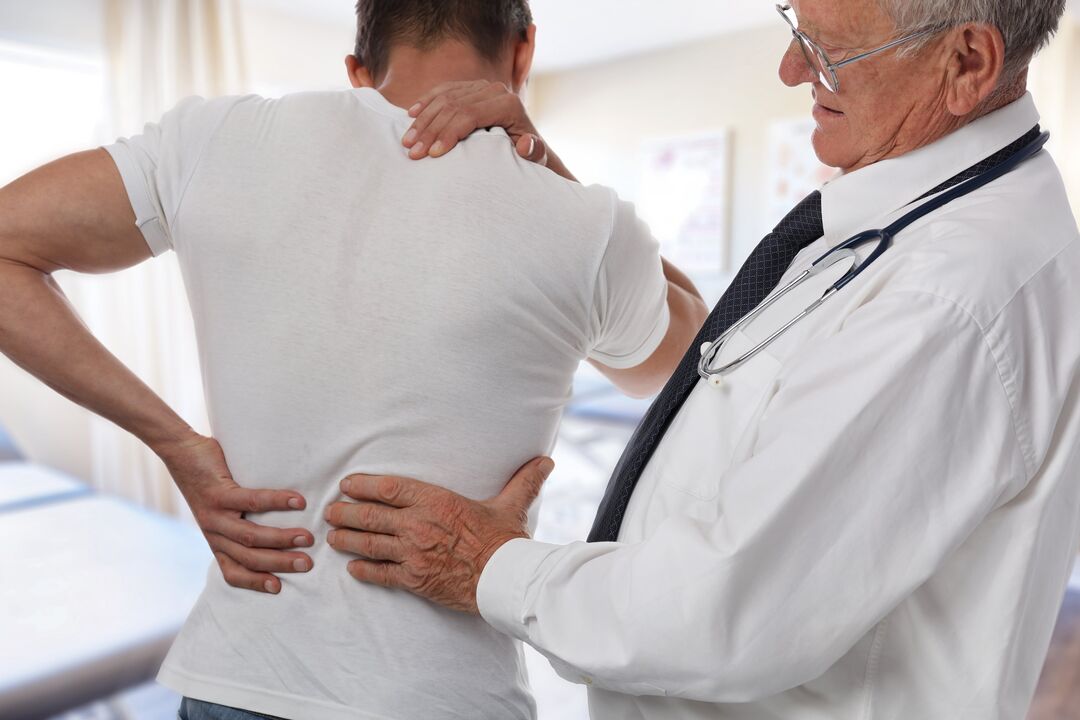 See a doctor for back pain